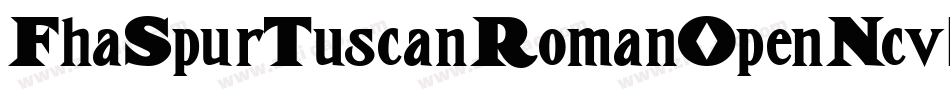 FhaSpurTuscanRomanOpenNcv-Jejx字体转换