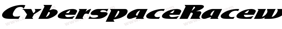 CyberspaceRacewayFront-lWGD字体转换