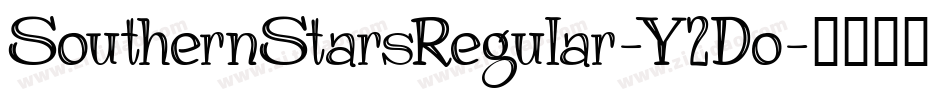 SouthernStarsRegular-Y2Do字体转换