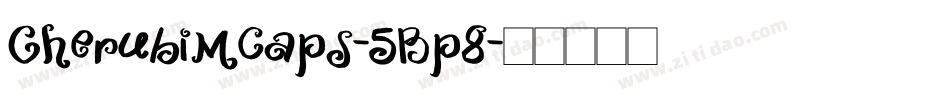 Cherubimcaps-5Bp8字体转换