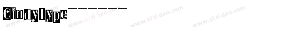CindyType字体转换