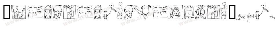 2PeasHeartsDelight-zrv1字体转换