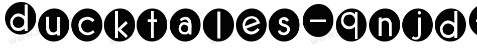 Ducktales-qnjd字体转换