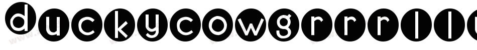 Duckycowgrrrlluvsrudycowboy-vvqO字体转换