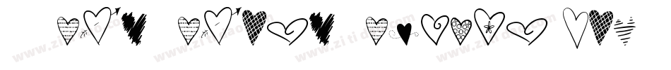 2PeasHeartsDelight-zrv1字体转换