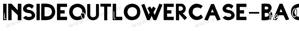 InsideOutLowercase-BA0G字体转换