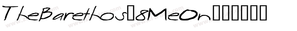 TheBarethos-8MeOn字体转换