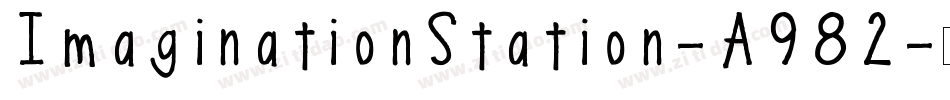 ImaginationStation-A982字体转换