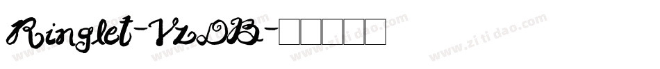 Ringlet-VzDB字体转换