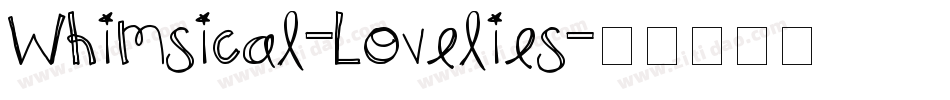 Whimsical-Lovelies字体转换