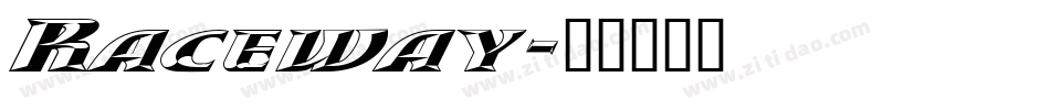 Raceway字体转换