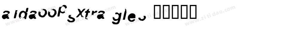 Aidaoopsxtra-glE3字体转换