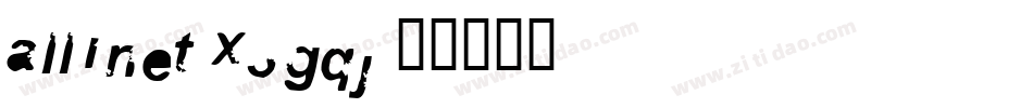 Allinet-X3Gqj字体转换