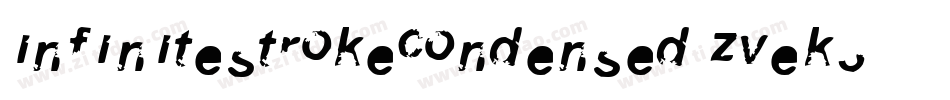 InfinitestrokeCondensed-ZVEK3字体转换