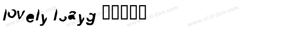 Lovely-L3AyG字体转换