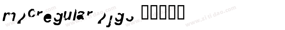 M2CRegular-2jG3字体转换
