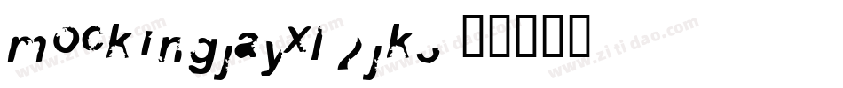 Mockingjayxl-2jK3字体转换