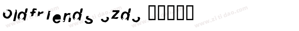 Oldfriends-3ZD3字体转换