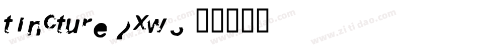 Tincture-2XW3字体转换