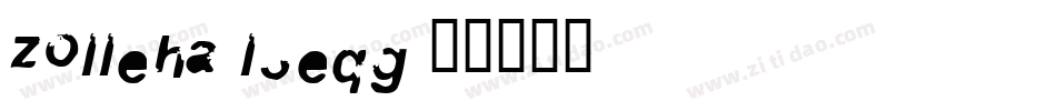 Zolleha-L3Eqg字体转换