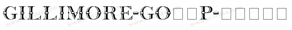 Gillimore-GO31P字体转换