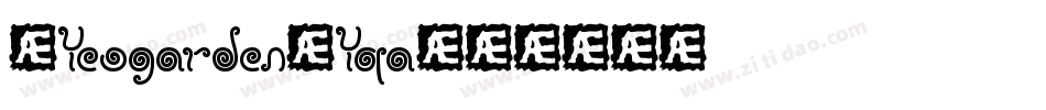 4Yeogarden-Yqa字体转换