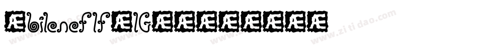 Abileneflf-1GD4字体转换