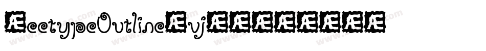 BeetypeOutline-vjD4字体转换