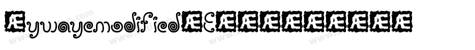 Bywayemodified-EDB4字体转换