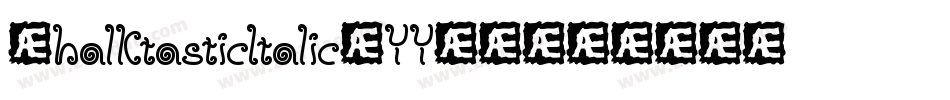 ChalktasticItalic-YYA4字体转换