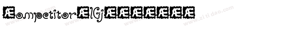 Competitor-1Gj4字体转换