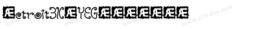 Detroit3K-YEG4字体转换