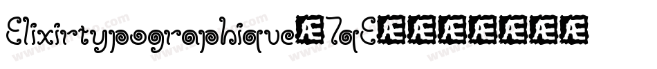 Elixirtypographique-7qE4字体转换