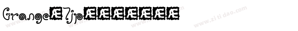 Grange-7jp4字体转换