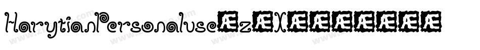 HarytianPersonaluse-z8XD4字体转换