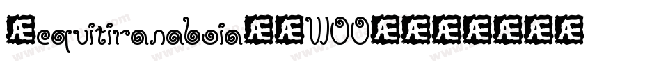 Jequitiranaboia-0WOO4字体转换
