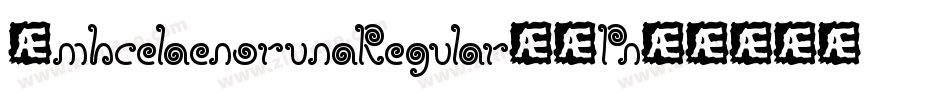 JmhcelaenorunaRegular-0Pn4字体转换