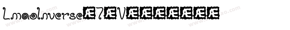 LmaoInverse-7DV4字体转换