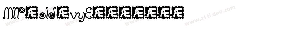 M1PBold-vyE4字体转换