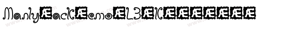 ManlyDackDemo-L3JK4字体转换