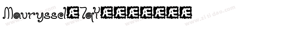 Mauryssel-7qY4字体转换