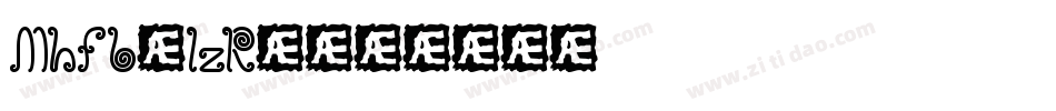Mhfb-1zR4字体转换