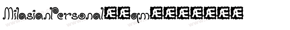 MilasianPersonal-0qm4字体转换