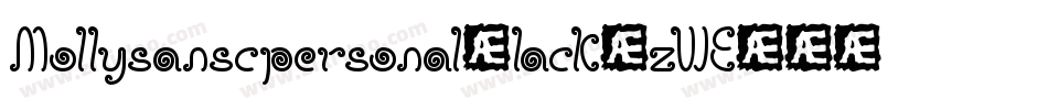 MollysanscpersonalBlack-zWE4字体转换