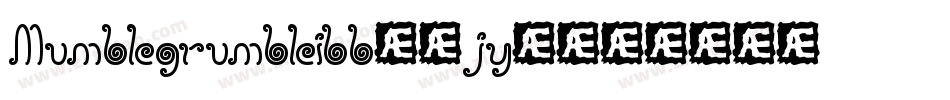 Mumblegrumbleibb-0jy4字体转换