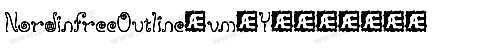 NordinfreeOutline-vmAY4字体转换