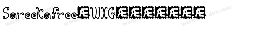 SareekaFree-WXG4字体转换