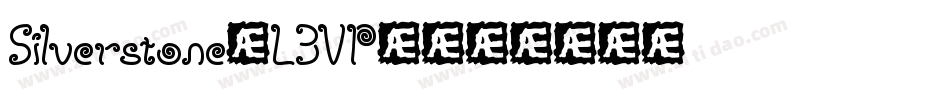 Silverstone-L3VP4字体转换