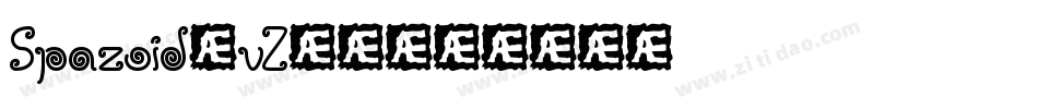Spazoid-vZJ4字体转换
