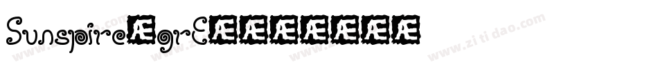 Sunspire-grE4字体转换
